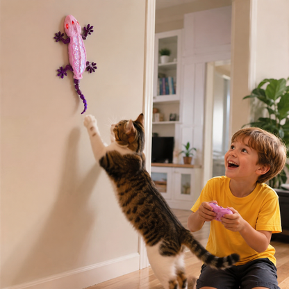 Gravity-Defying Remote Control Gecko