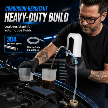 🚗 Cordless Electric Oil Extractor & Fluid Transfer Pump