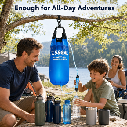 Portable Gravity Water Filter System