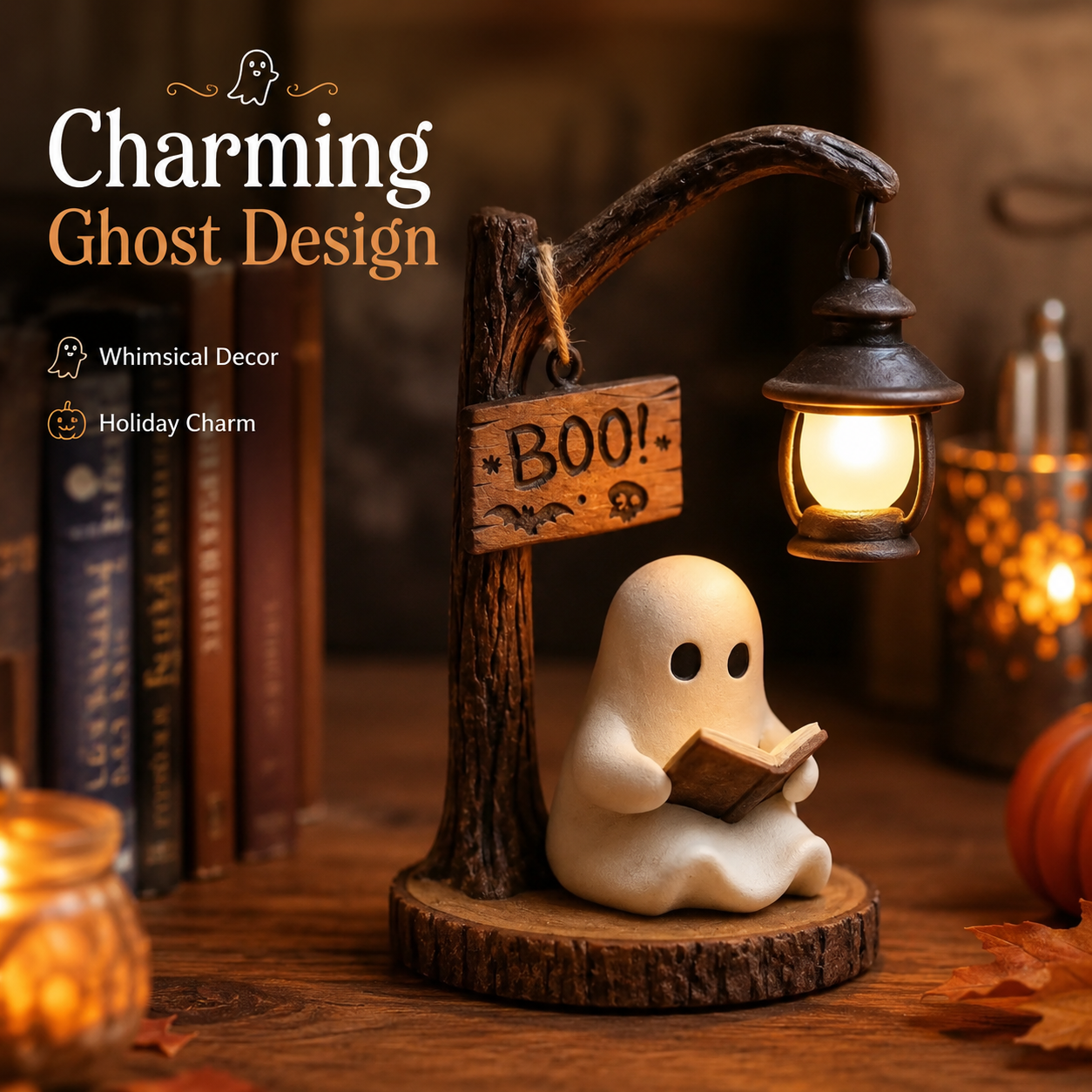 Spooky Ghost Desktop Lamp