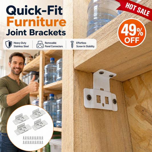 Heavy-Duty Quick Fitting Furniture Joint Brackets
