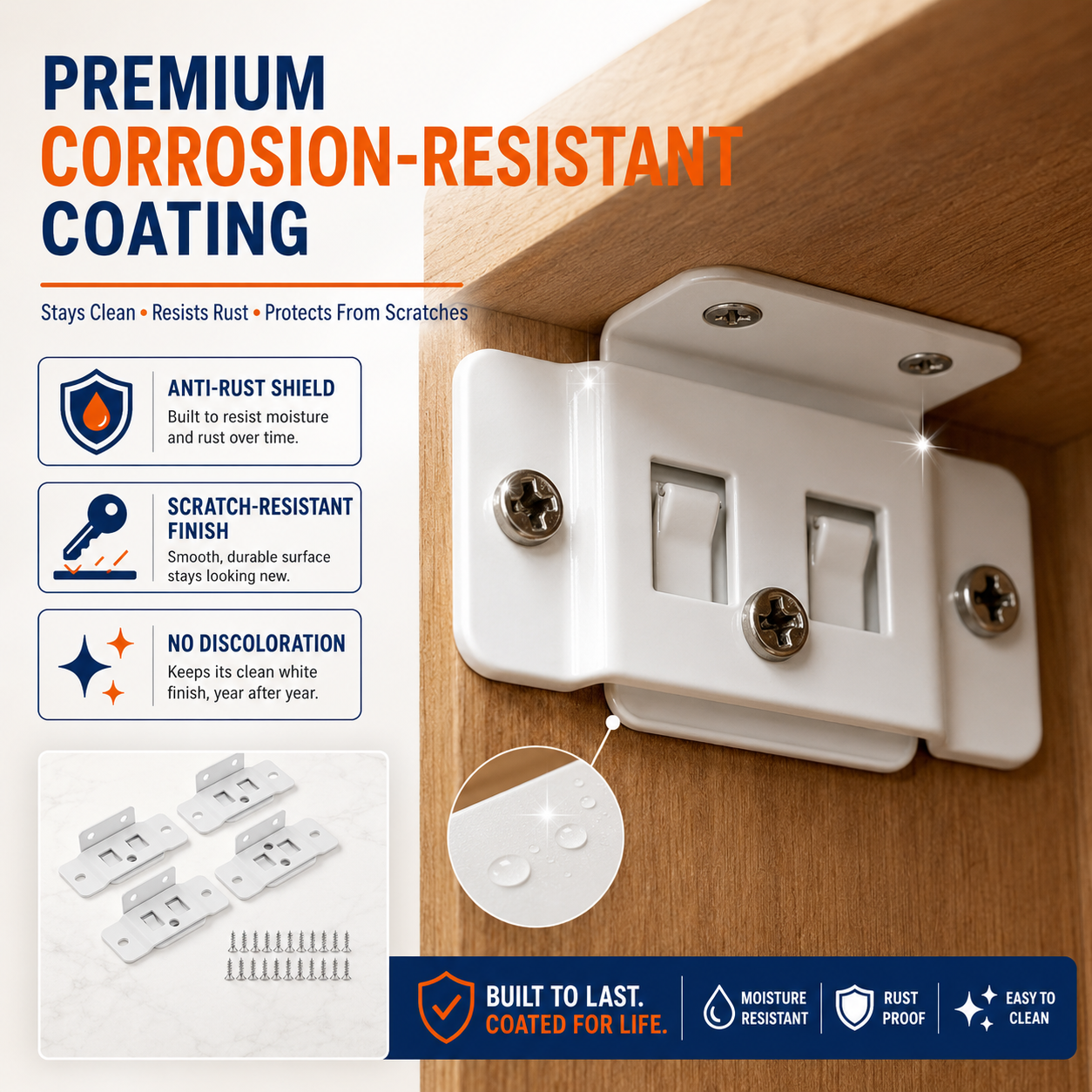 Heavy-Duty Quick Fitting Furniture Joint Brackets