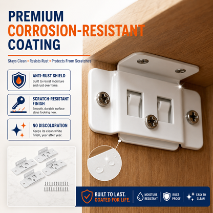 Heavy-Duty Quick Fitting Furniture Joint Brackets