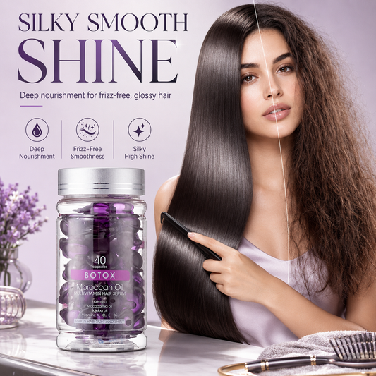 Multivitamin Moroccan Oil Hair Serum Capsules