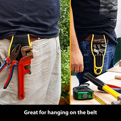 Adjustable Men's Magnetic Wristband Tool Belt