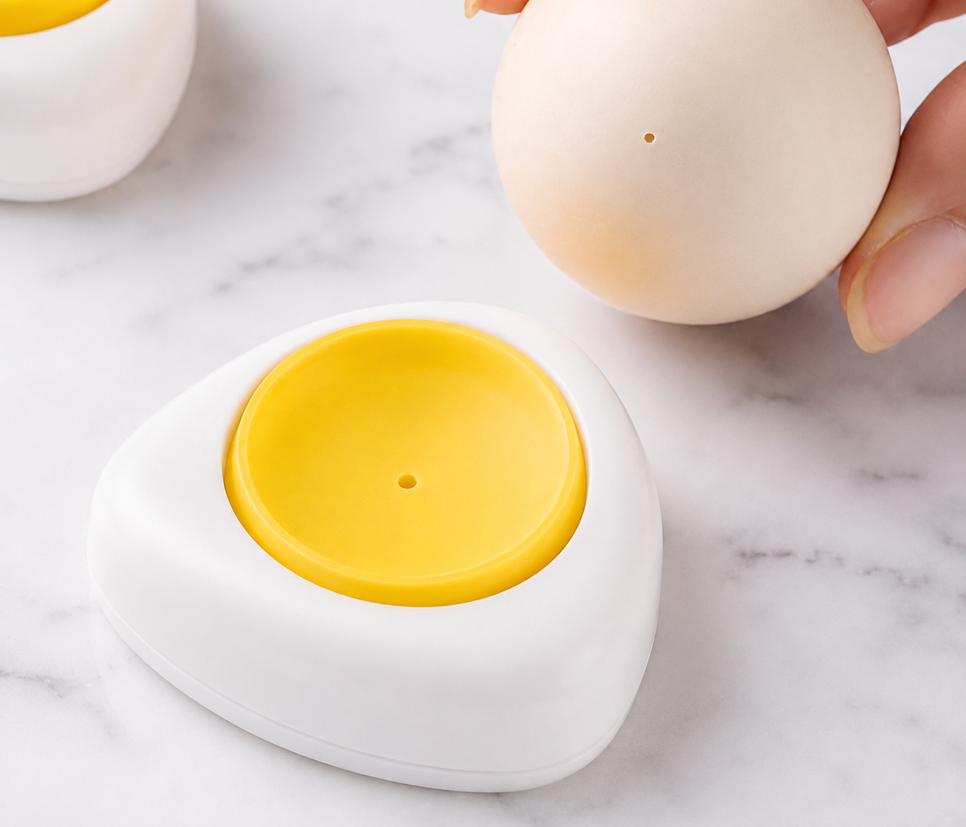 Egg Piercer – One-Press Stainless Steel Egg Pricker for Perfect Hard-Boiled Eggs