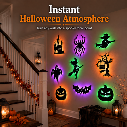 👻 Glow-in-the-Dark Halloween Wall Stickers