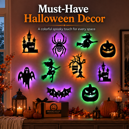 👻 Glow-in-the-Dark Halloween Wall Stickers