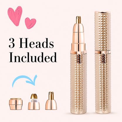 2-Head Facial Hair Remover for Women | USB Rechargeable