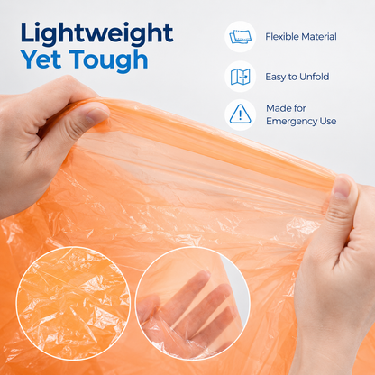 🌧️ Pocket-Size Disposable Raincoat for Unexpected Showers
