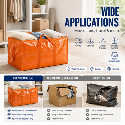 📦Extra Large Moving Storage Bags – 24 Gallon, 100 lb Capacity