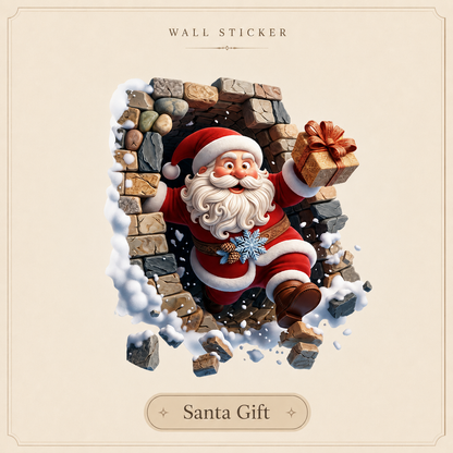 🔥Last Day 49% OFF -3D Holiday Wall Stickers | Christmas & Halloween Decor