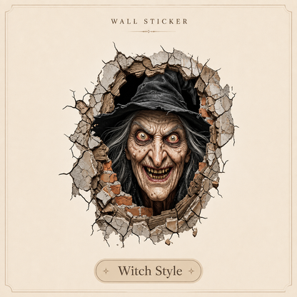 🔥Last Day 49% OFF -3D Holiday Wall Stickers | Christmas & Halloween Decor