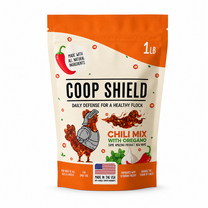 🐔🛡️Chicken De-Wormer Chili Mix with Oregano | Daily Flock Protection