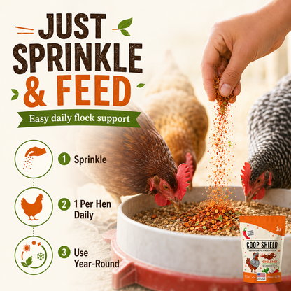🐔🛡️Chicken De-Wormer Chili Mix with Oregano | Daily Flock Protection