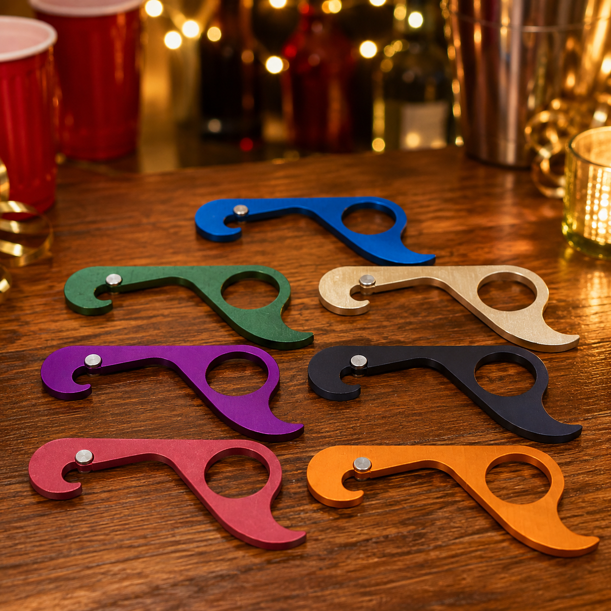 🍺 One-Pull EDC Keychain Bottle Opener | Fast One-Handed Pop