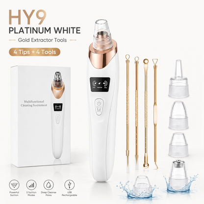 ✨Blackhead Remover Pore Vacuum – 3 Levels & 5 Probes