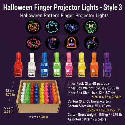 Easter & Halloween Finger Projector Lights | Party Favors