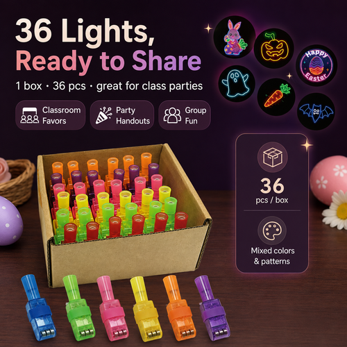 Easter & Halloween Finger Projector Lights | Party Favors