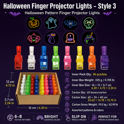 Easter & Halloween Finger Projector Lights | Party Favors