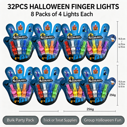 🎃 Spooky Pattern Finger Projector Lights