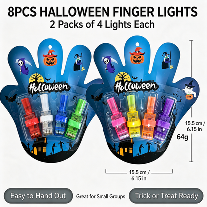 🎃 Spooky Pattern Finger Projector Lights