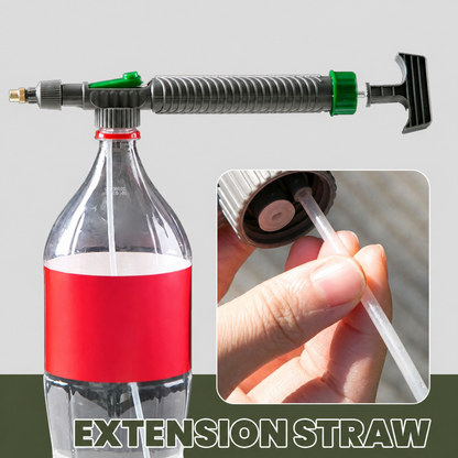 🌿Manual Drink Bottle Sprayer with Adjustable Nozzle‑Portable DIY Garden Spray Tool, Fits Standard