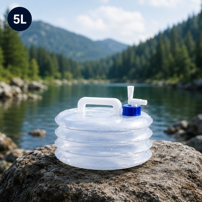 🚀 Ultra-Portable Retractable Water Storage Container ⛺ — Space-Saving Essential for Outdoor Camping! 🌟