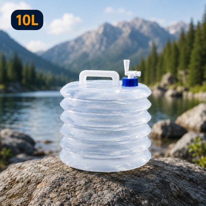 🚀 Ultra-Portable Retractable Water Storage Container ⛺ — Space-Saving Essential for Outdoor Camping! 🌟