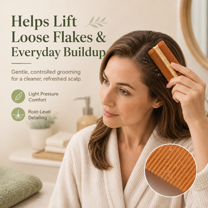 🌿 Double-Sided Fine Teeth Comb – Lice, Nit & Scalp Care Grooming Tool