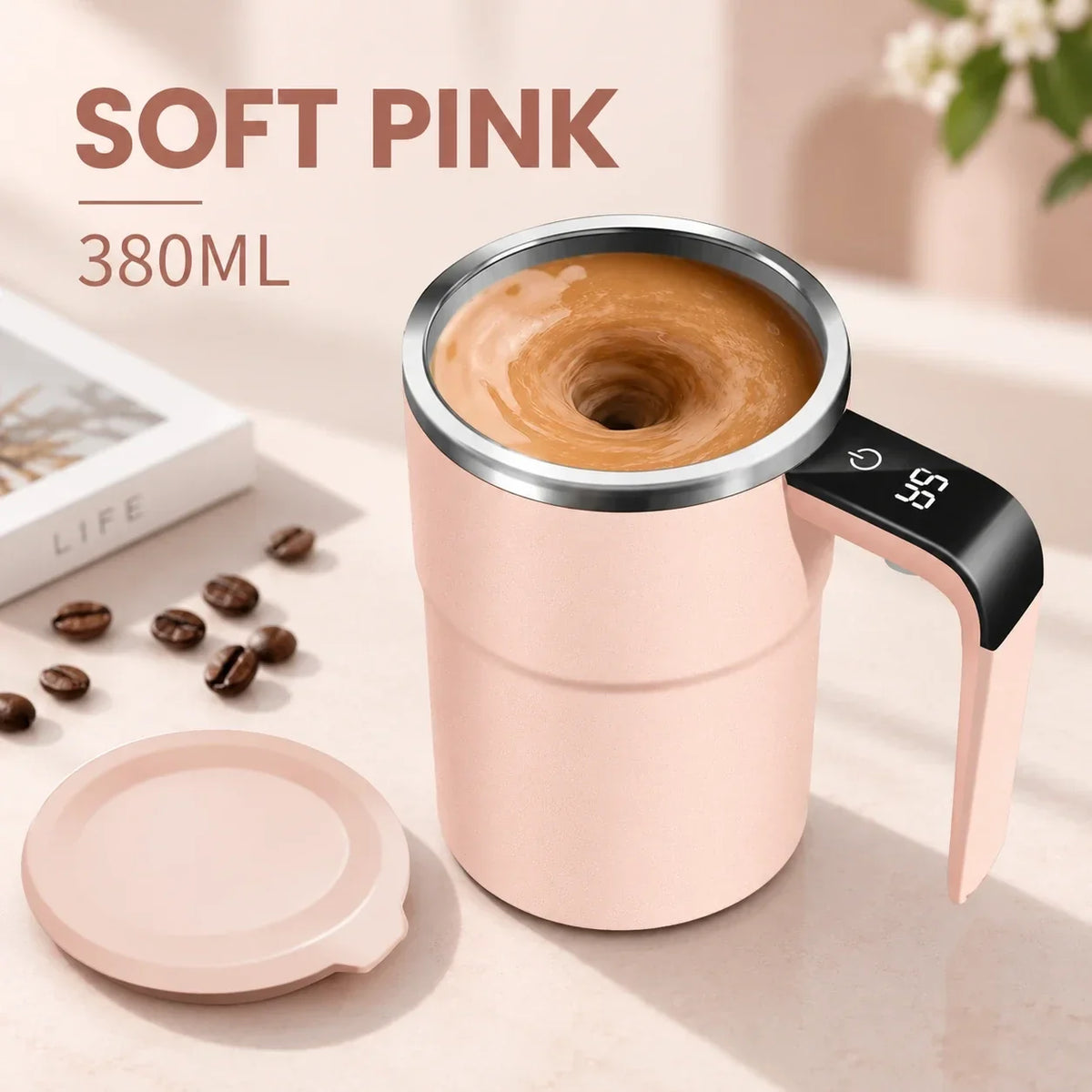 Rechargeable Self-Stirring Mug