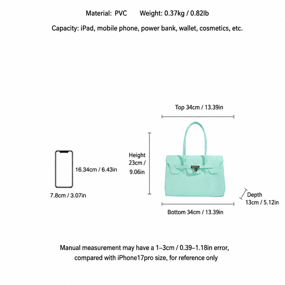 💕Transparent Jelly Shoulder Bag for Women