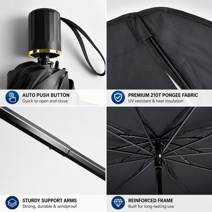 🚗 Foldable Windshield Sun Shade Umbrella