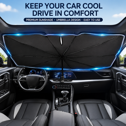 🚗 Foldable Windshield Sun Shade Umbrella