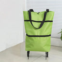 Foldable Rolling Grocery Bag🛒 Carry Less. Roll More. Shop Easier.