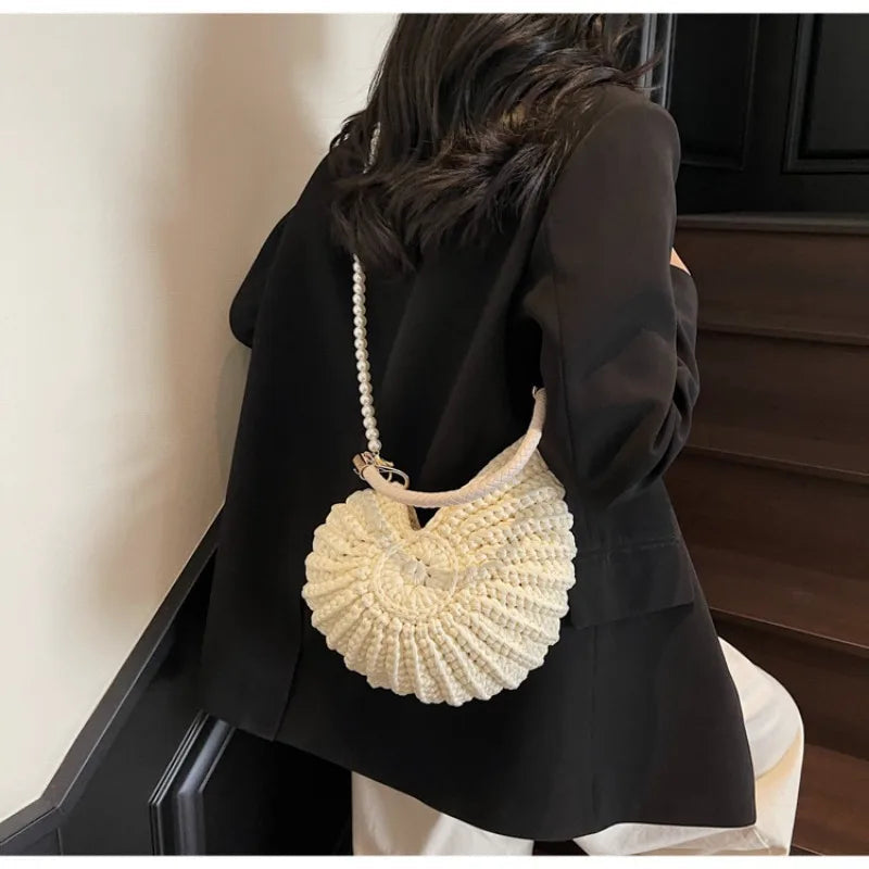 🐚Crochet Conch Bag✨