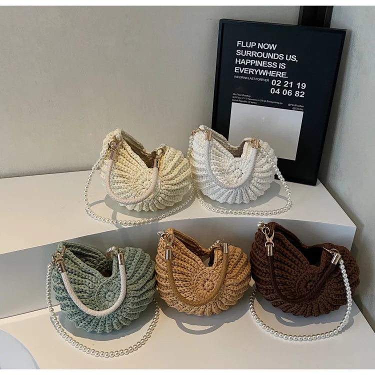 🐚Crochet Conch Bag✨