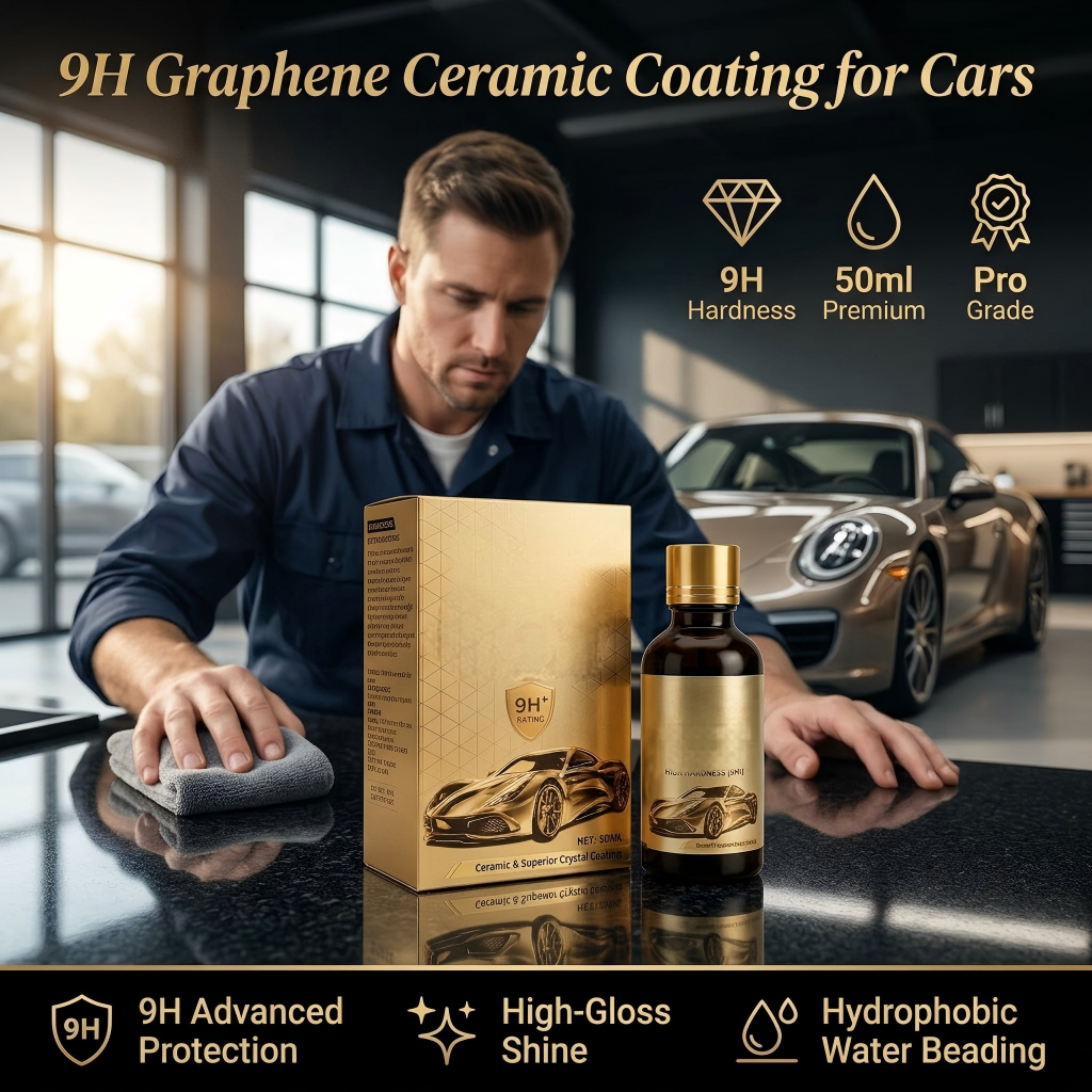 9H Graphene Ceramic Coating for Cars (50ML)