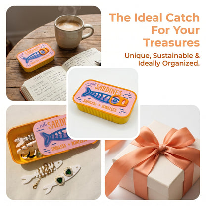 🐟 Not Sardines Jewelry Holder Container