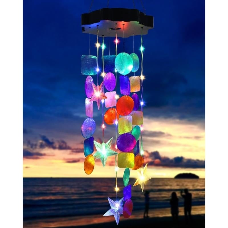 last-day-50-off-solar-powered-seashell-wind-chime-light-4577