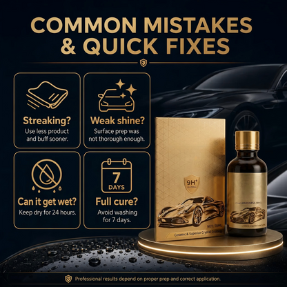 9H Graphene Ceramic Coating for Cars (50ML)