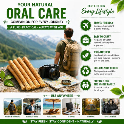 Miswak Sticks for Teeth Organic | Siwak Toothbrush Stick
