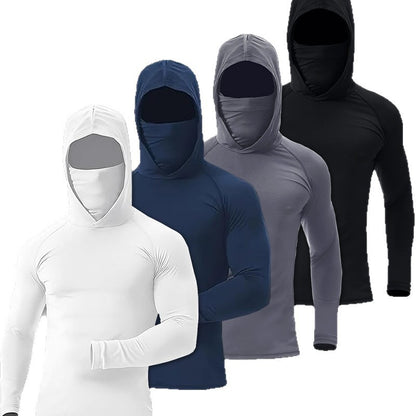 Men's Lightweight Sun Protection Hoodie （3-Pack）☀️🧥