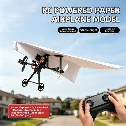 ✈️ Remote Control Paper Airplane Kit