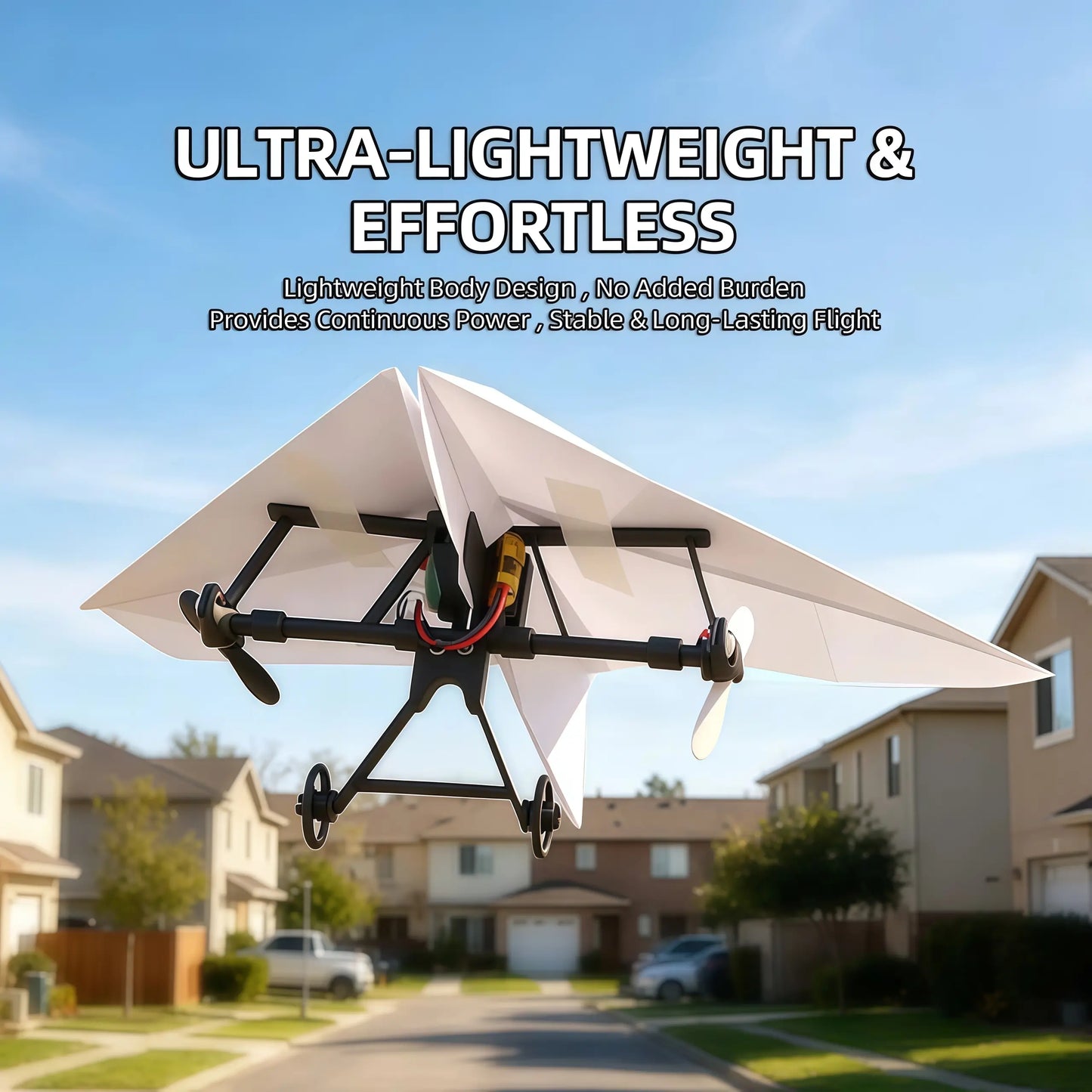 ✈️ Remote Control Paper Airplane Kit