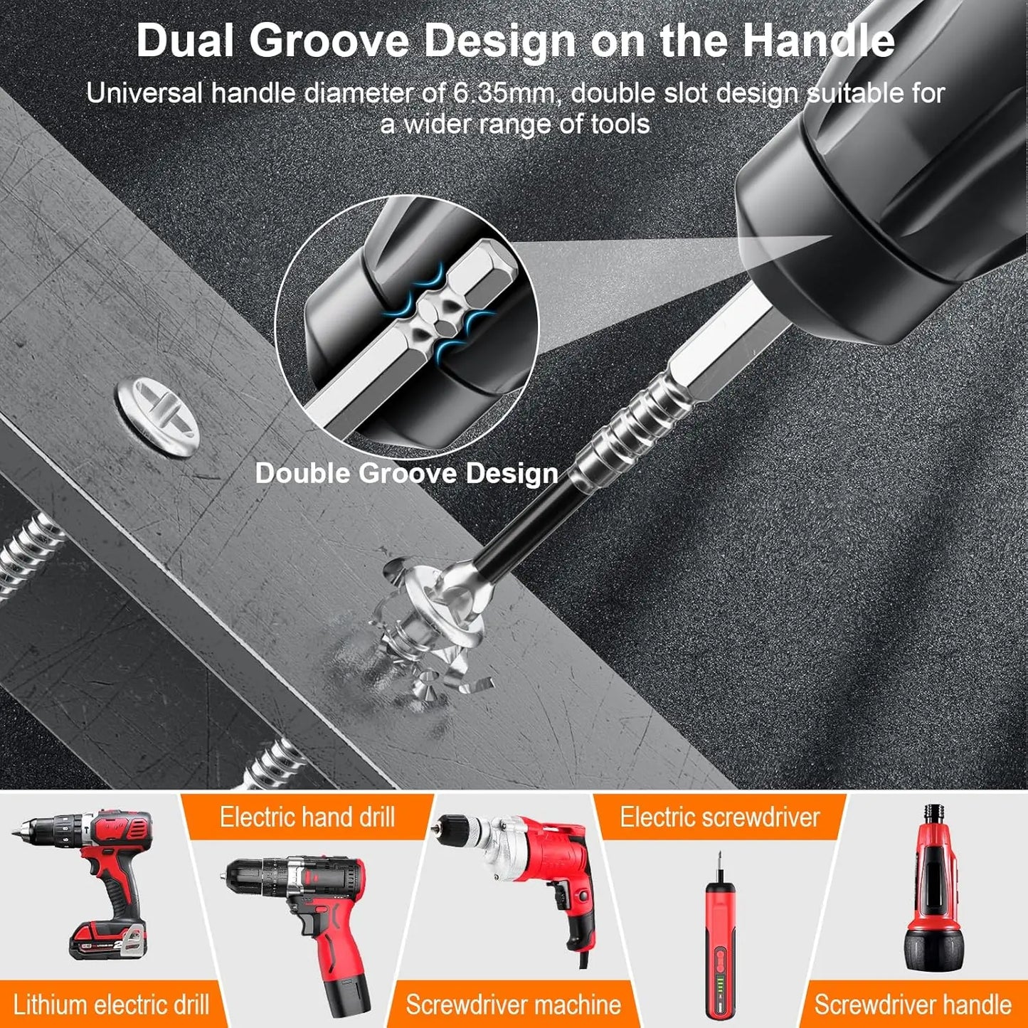 🪛 PH2 Magnetic Impact-Resistant Screwdriver Bit Set