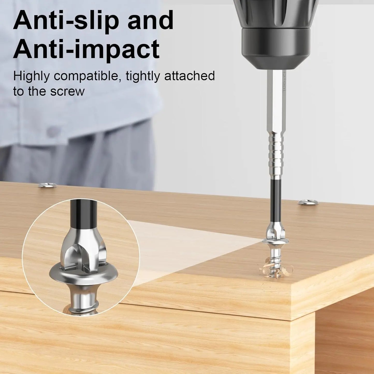 🪛 PH2 Magnetic Impact-Resistant Screwdriver Bit Set