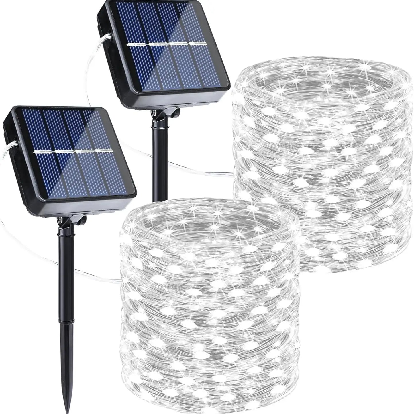 ☀️ Solar Powered LED Fairy String Lights