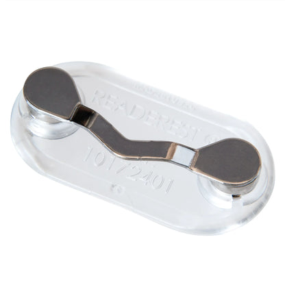 3 Pack Magnetic Stainless Steel Eyeglass Holder, Strong Magnetic Collar Clip Fits All Sunglasses Readers Eyewear