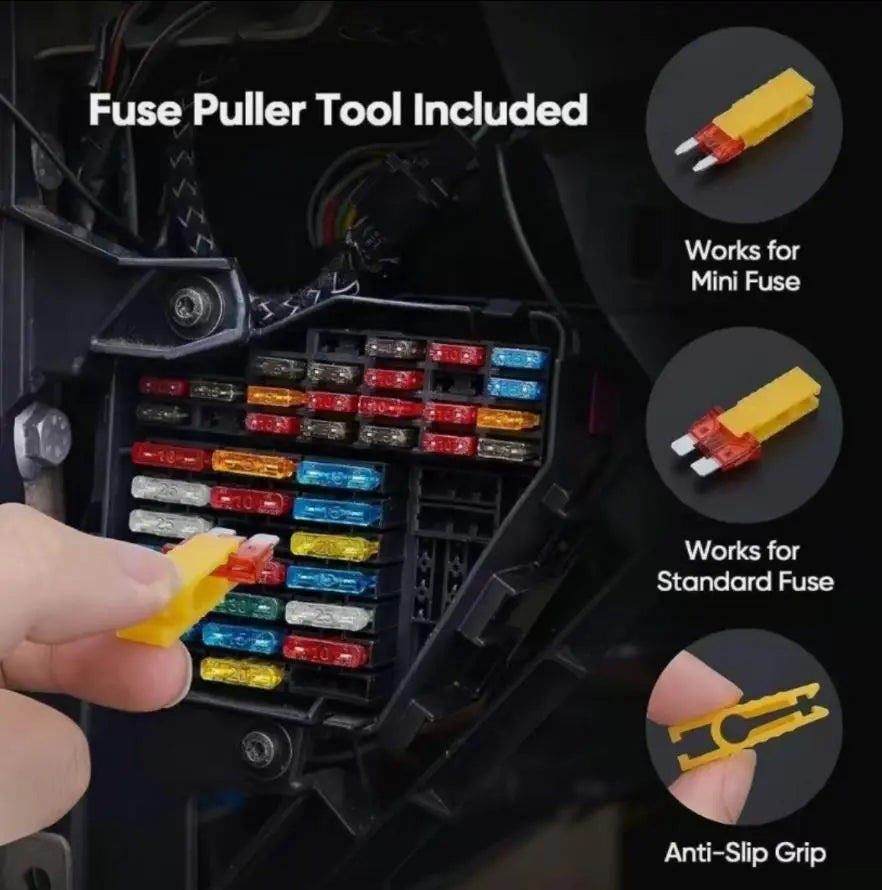 306 PCS Car Blade Fuse Assortment Set